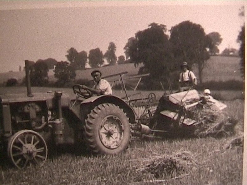 1930s on Little Dean Field Harry Cansell on tractor